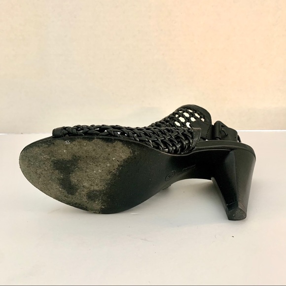 Stunning all saints open toe weaved leather 39 - Picture 4 of 4